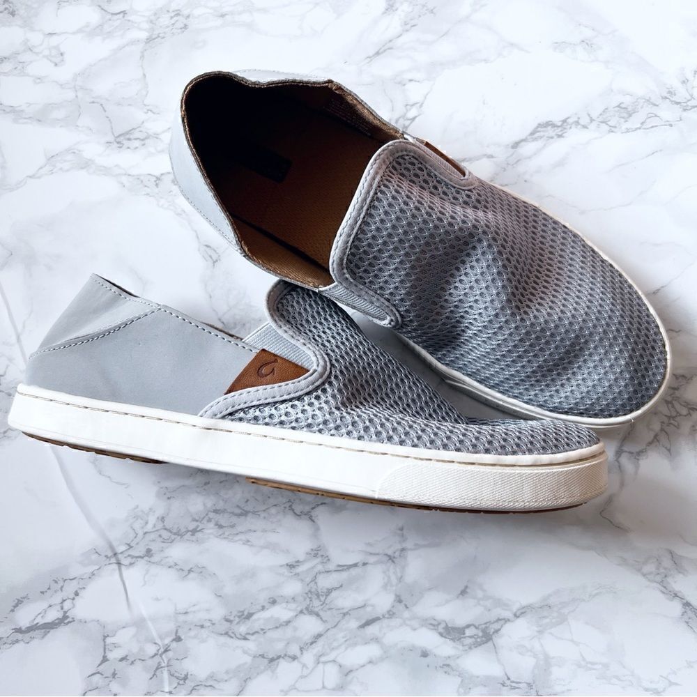 Olukai slip on mesh sneakers